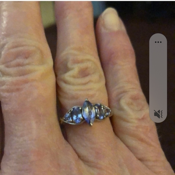 Tanzanite Ring 925 Silver - Picture 4 of 4